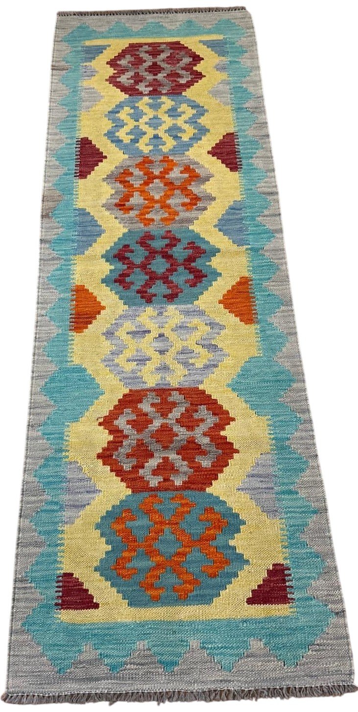 sr7L2-0023 Afghan rugs-runner - Image 1